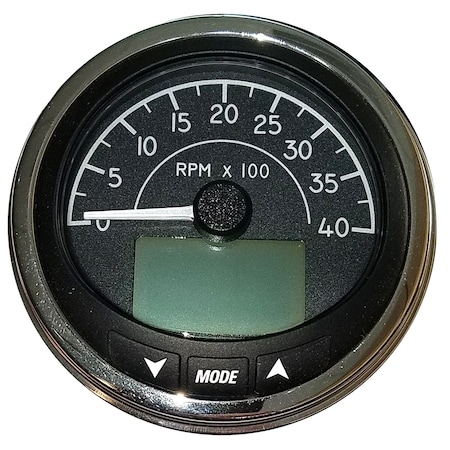 Faria Beede Instruments 4" Tachometer (4000 RPM) J1939 Compatible w/o Pressure Port - Eu MGT059